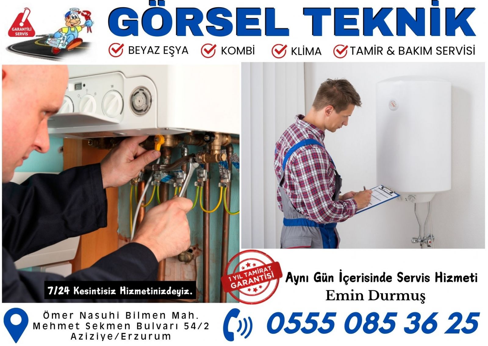 Aziziye Kombi Tamircisi
