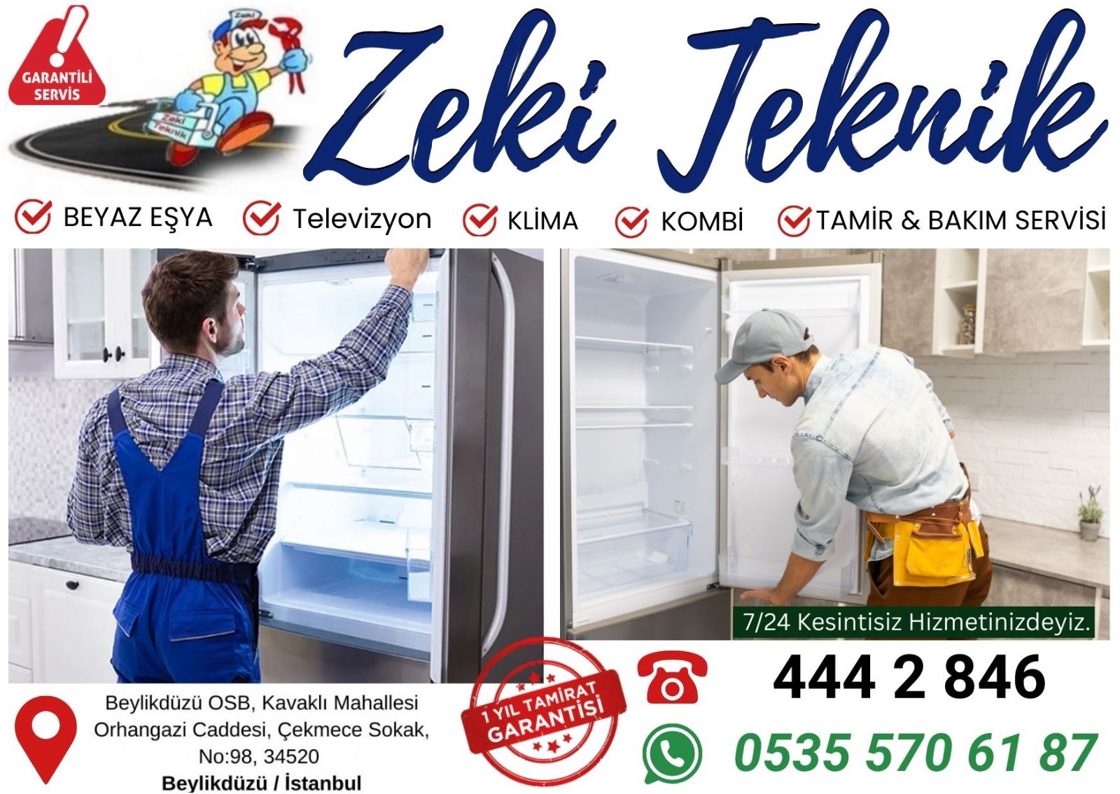 Beylikdüzü Buzdolabı Tamircisi 