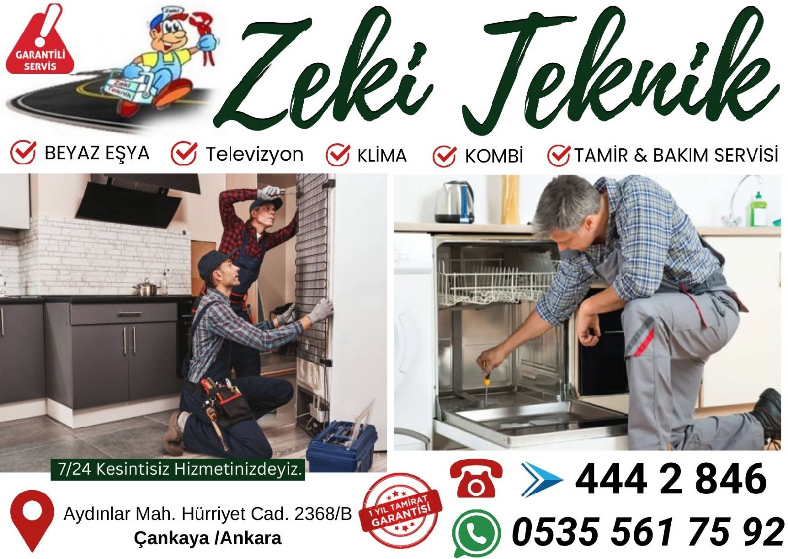 Dikmen Beyaz Eşya Tamircisi