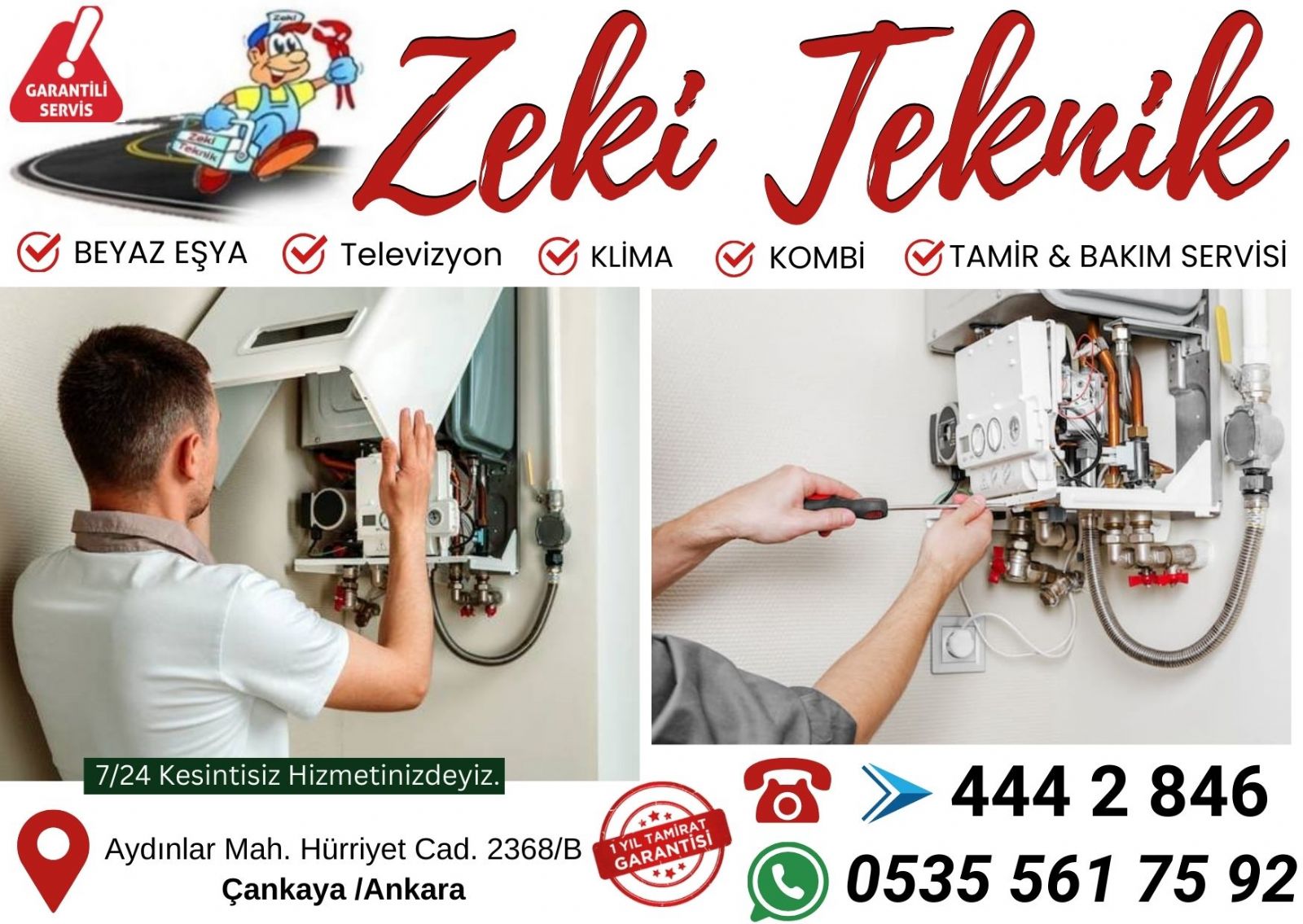 Dikmen Kombi Tamircisi