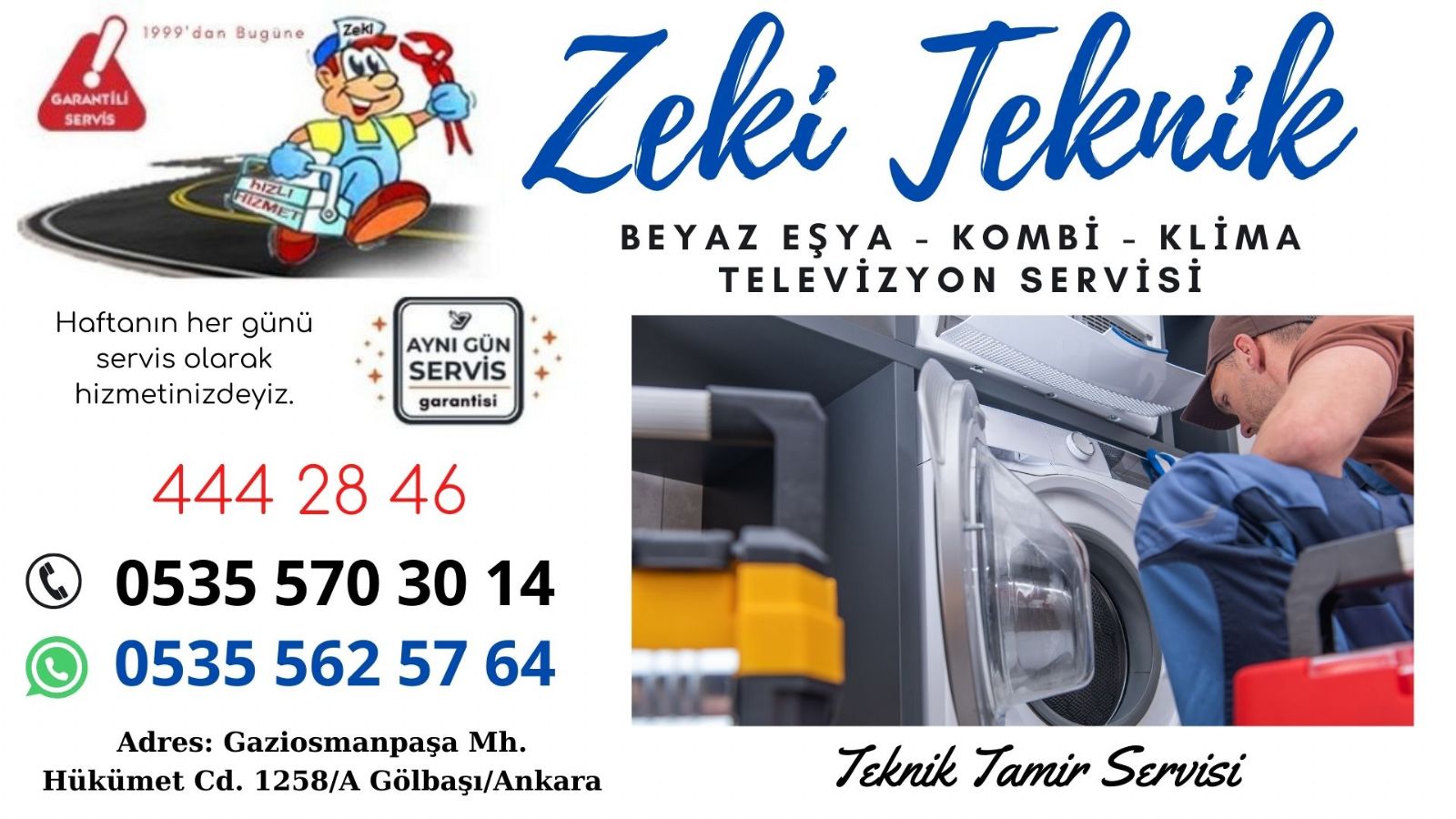 Gölbaşı Beyaz Eşya Tamircisi
