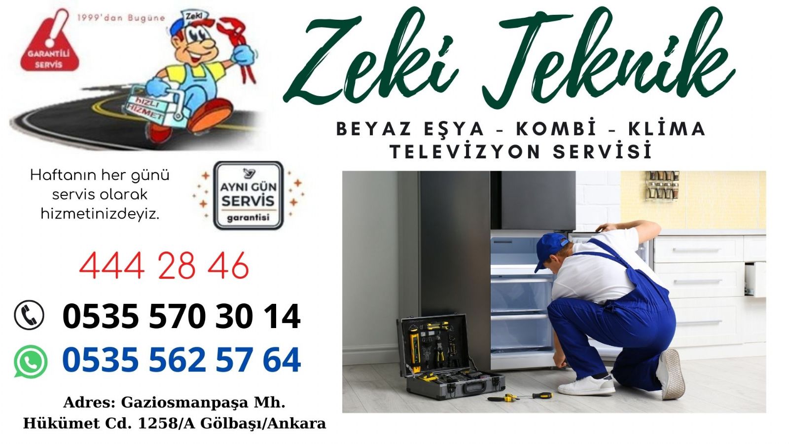 Gölbaşı Buzdolabı Tamircisi