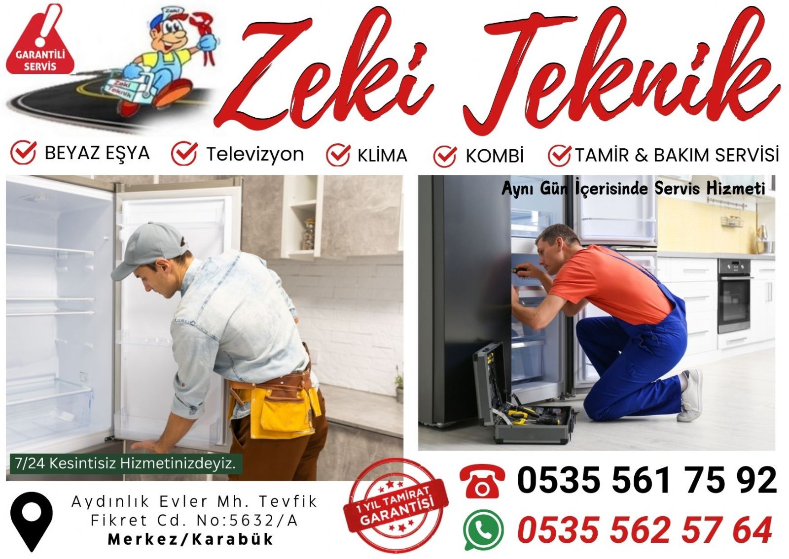 Karabük Buzdolabı Tamircisi