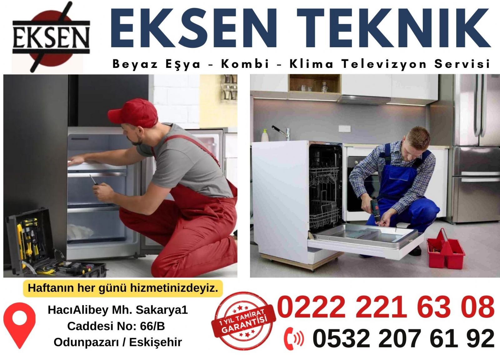 Odunpazarı Beyaz Eşya Tamircisi 