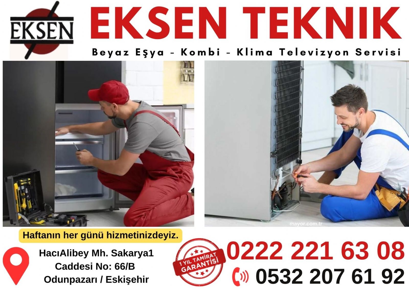 Odunpazarı Buzdolabı Tamircisi