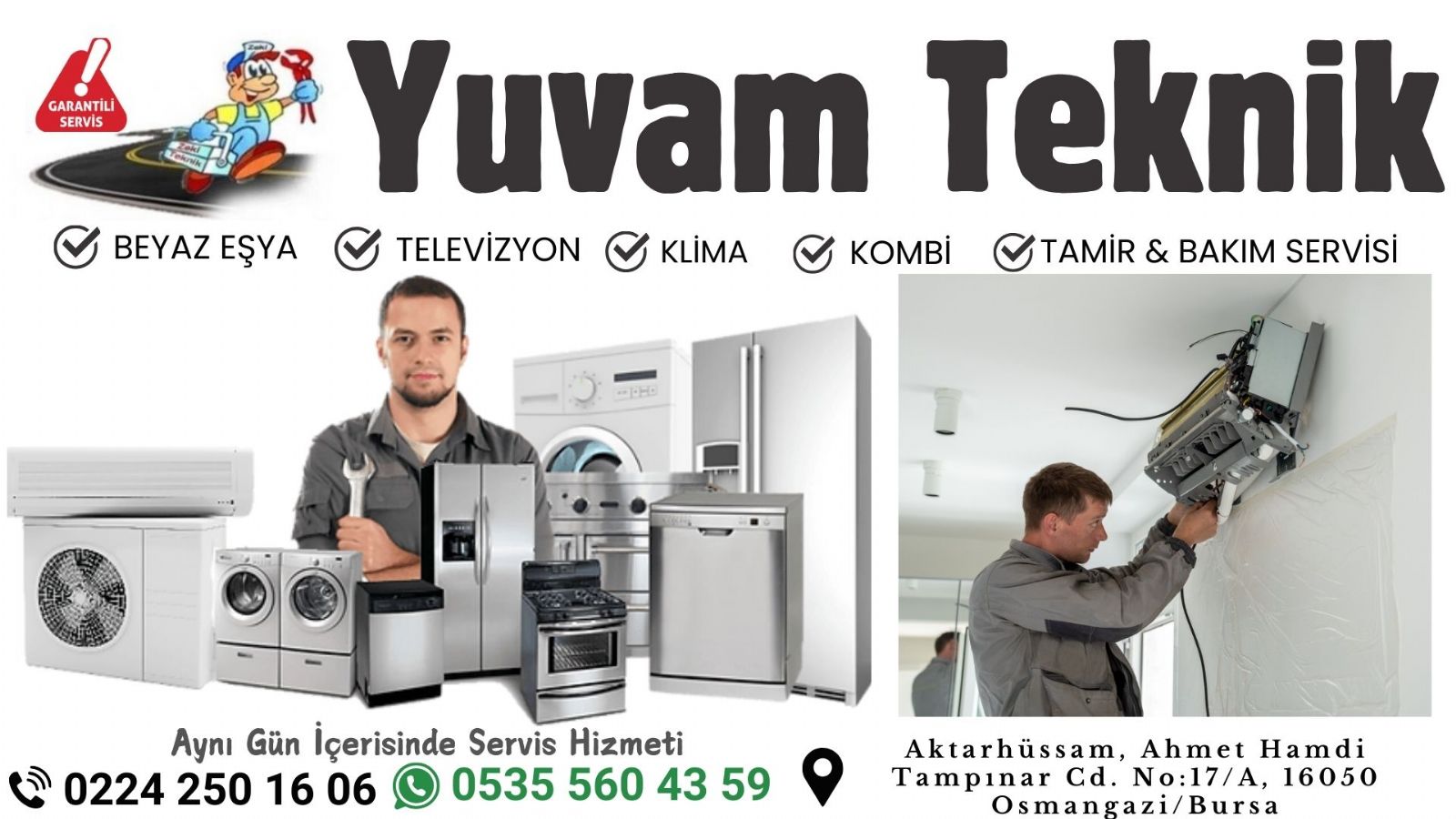 Osmangazi Beyaz Eşya Tamircisi