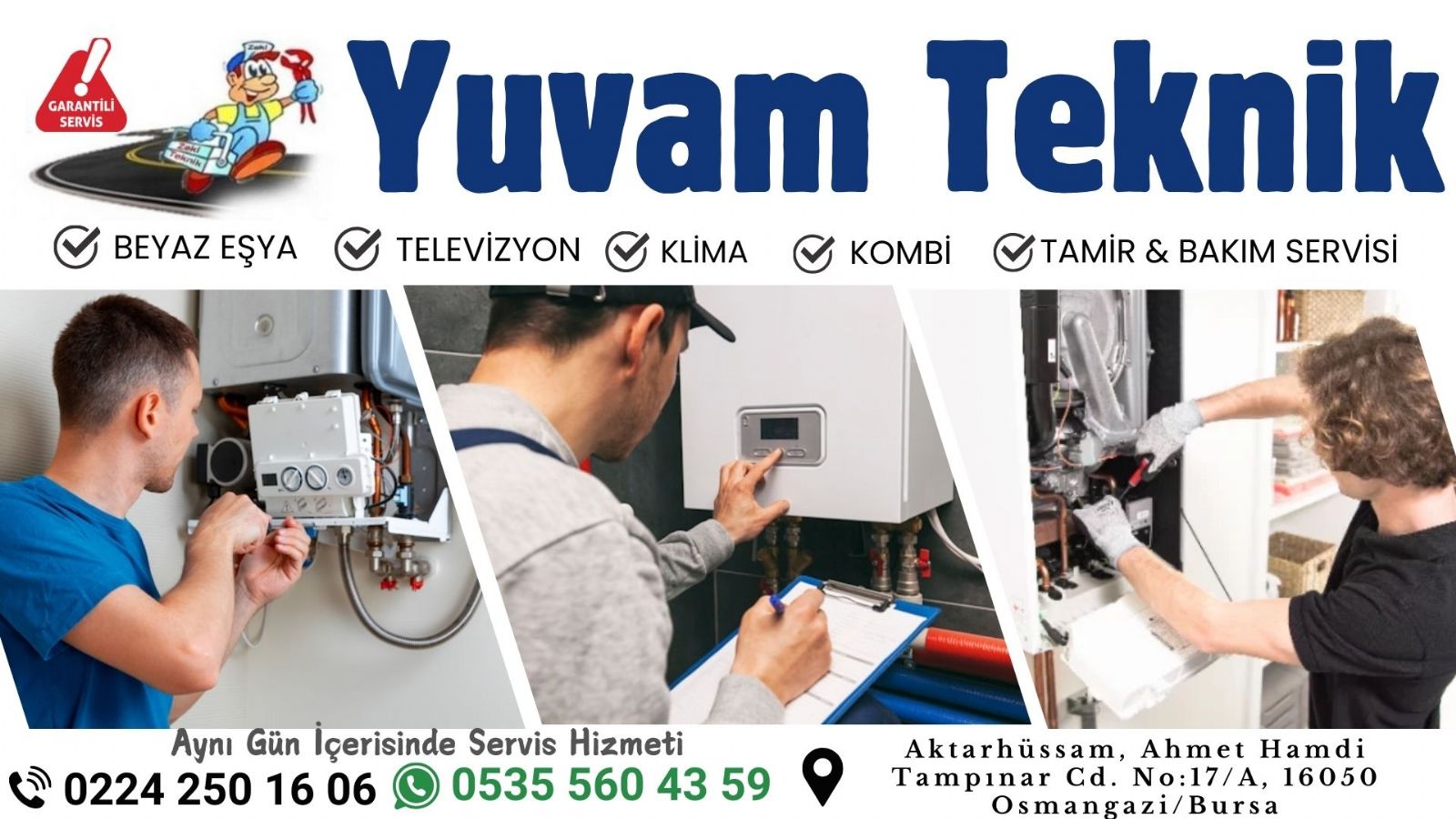Osmangazi Kombi Tamircisi