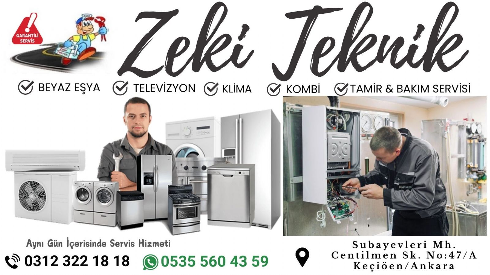 Subayevleri Beyaz Eşya Tamircisi