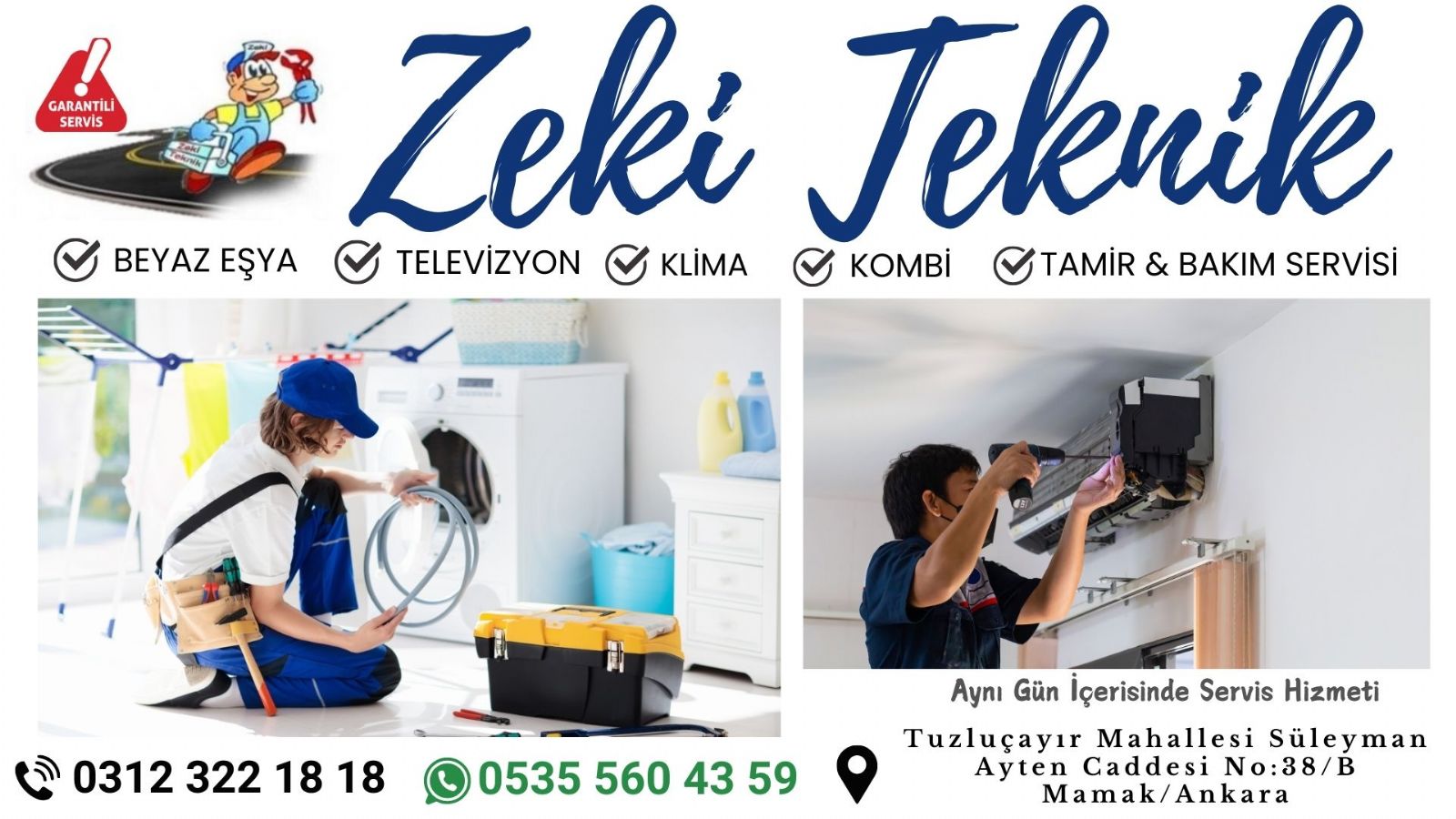 Tuzluçayır Beyaz Eşya Tamircisi