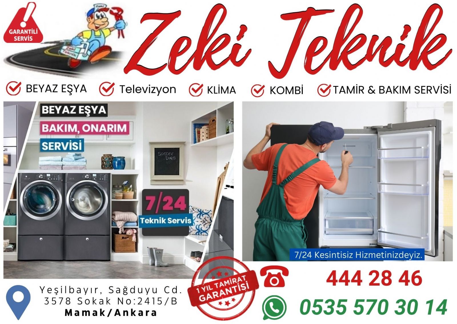 Yeşilbayır Beyaz Eşya Tamircisi