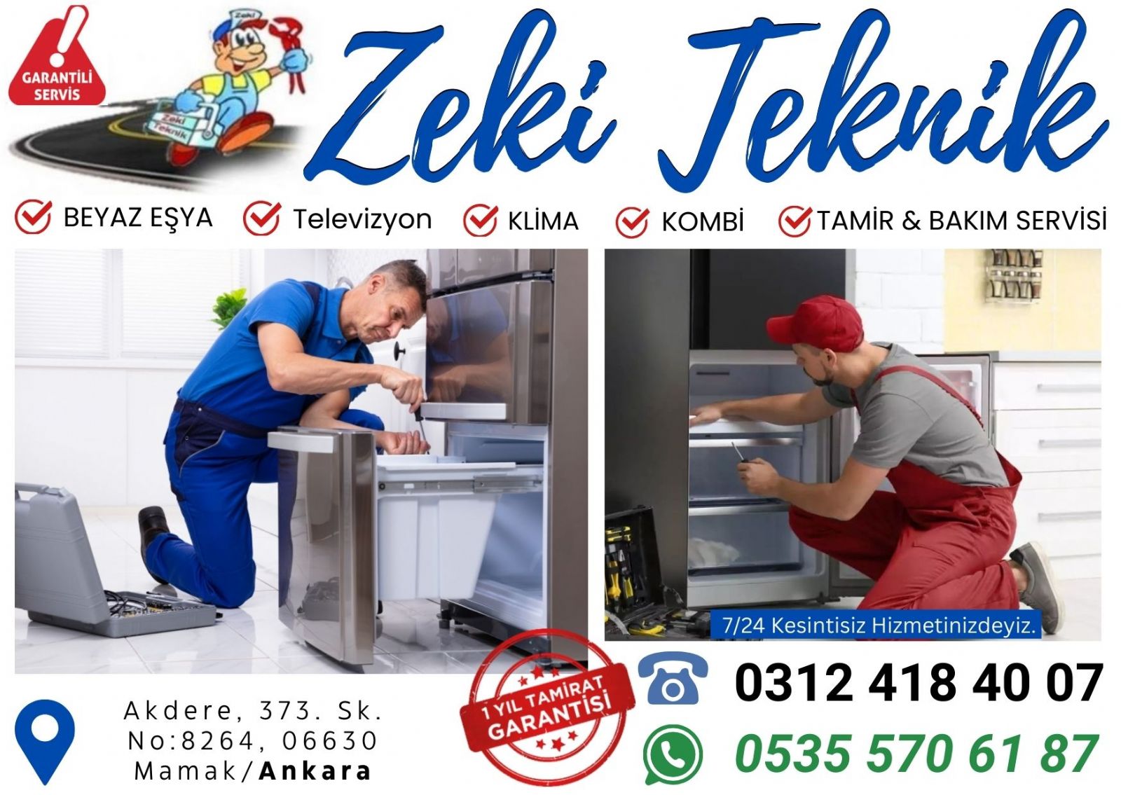 akdere - beyaz eşya - servisi