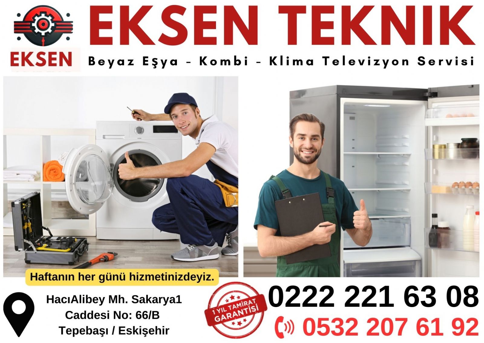 Eskişehir beyaz eşya tamircisi