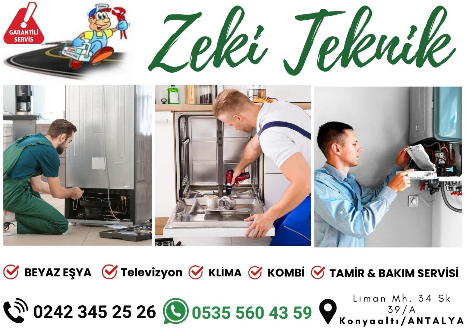Liman Beyaz Eşya Tamircisi