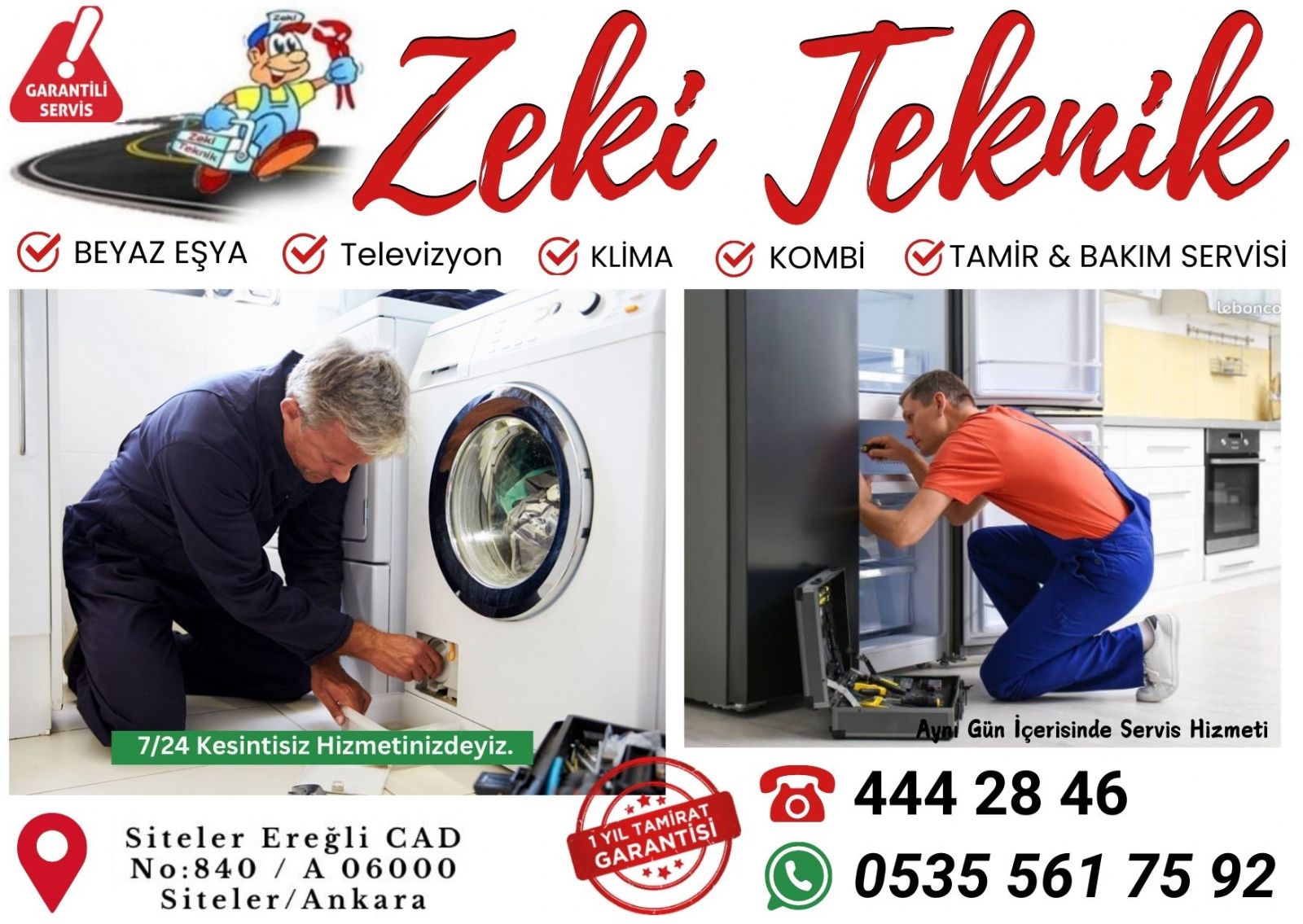 siteler beyaz eşya tamircisi